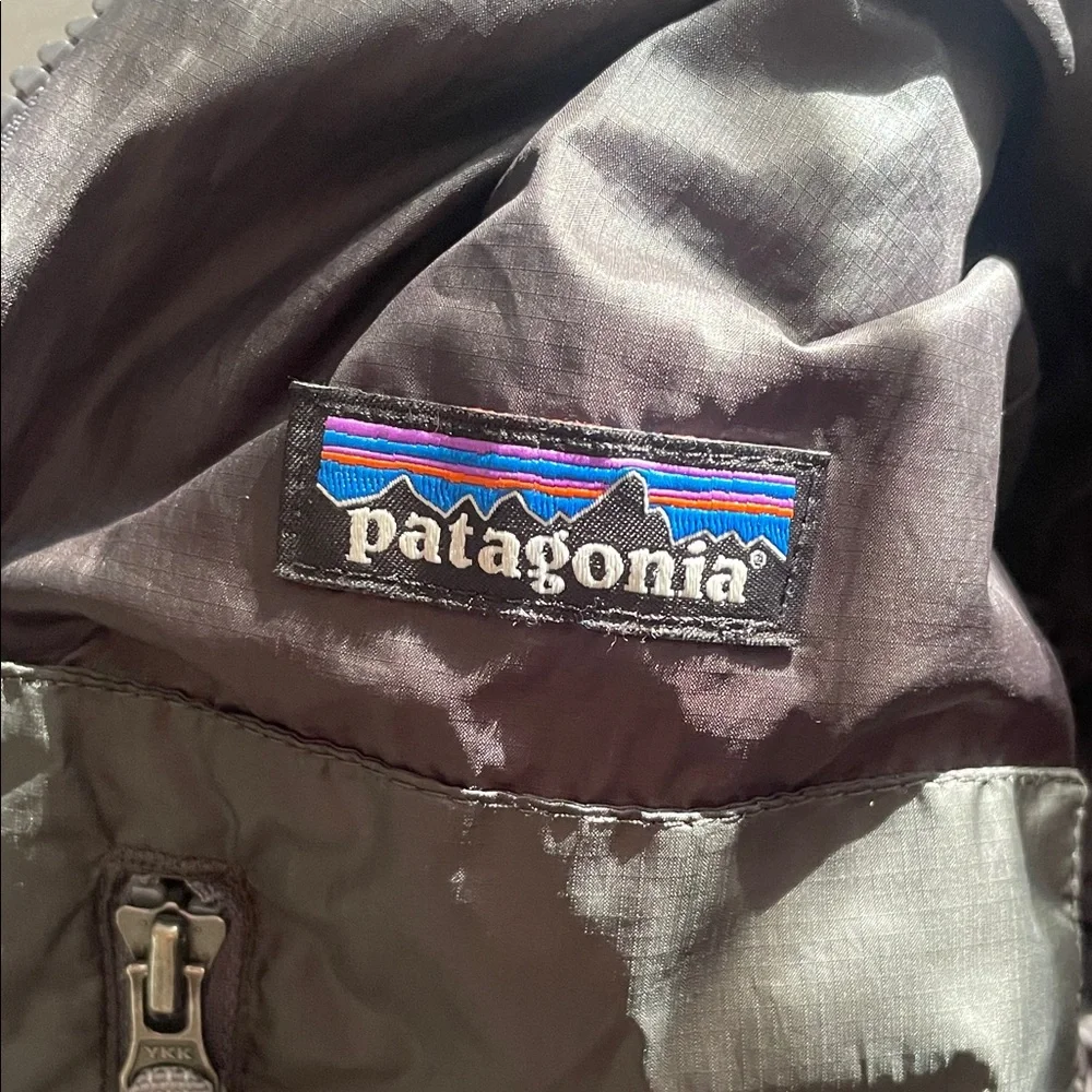 Patagonia Dark Gray Hooded Jacket
